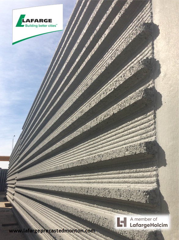 Lafarge Precast Edmonton Concrete Insulcore Sandwich Wall Panels