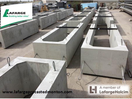 High strength precast concrete corridor wall systems