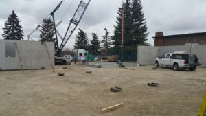 Lafarge Precast Edmonton Niche One residential condominium insulated foundation wall panels alberta 5