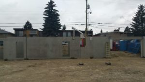 Lafarge Precast Edmonton Niche One residential condominium insulated foundation wall panels alberta 5