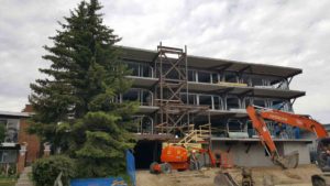 Lafarge Precast Edmonton Niche 1 hollowcore Installation Alberta