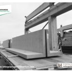 Lafarge Precast Edmonton Concrete Containment Walls Shipping Alberta