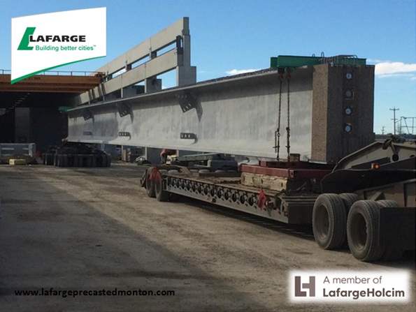 Lafarge Precast Edmonton Pre Stressed Concrete Bridge Girder