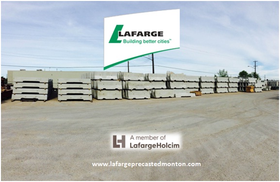 Concrete Barriers Edmonton Lafarge Precast Alberta