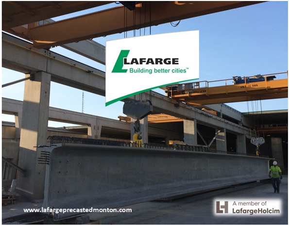 Lafarge Precast Edmonton Concrete Bridge Girder Production YouTube