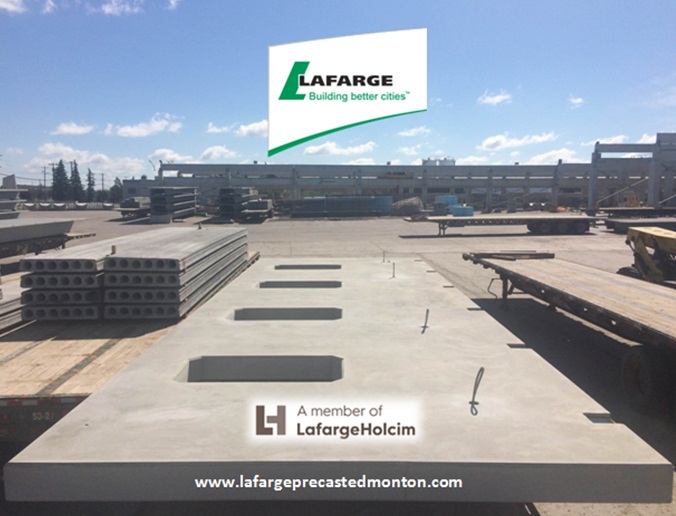 Precast Concrete Shear Walls by Lafarge Precast Edmonton