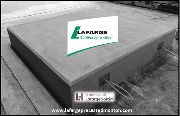 Engineered Precast Concrete Slabs Edmonton Alberta by Lafarge
