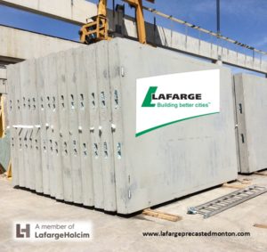 Precast Concrete Wall Panels By Lafarge Precast Edmonton Alberta Western Canada