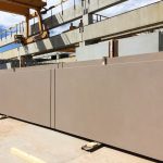 Architectural precast concrete wall panels by lafarge Precast Edmonton for LOWES