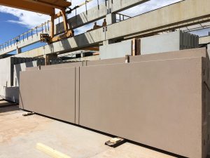 Architectural precast concrete wall panels by lafarge Precast Edmonton for LOWES
