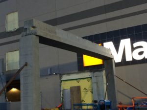 Inverted T Beam and Column lafarge precast edmonton