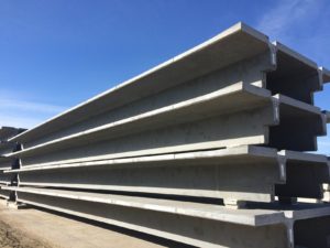 Lafarge Precast Edmonton Double Tee Parkade Component