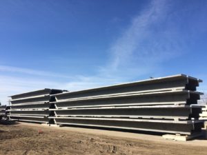 Lafarge Precast Edmonton Double Tee Precast Parkade Component