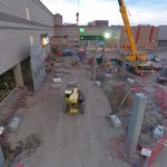 Lafarge Precast Edmonton precast concrete parkade installation alberta