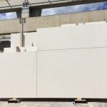 Sandblasted concrete Wall Cladding panels by Lafarge Precast Edmonton