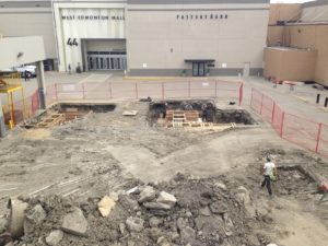 West Edmonton Mall Parkade E40 by Lafarge Precast Edmonton Western Canada