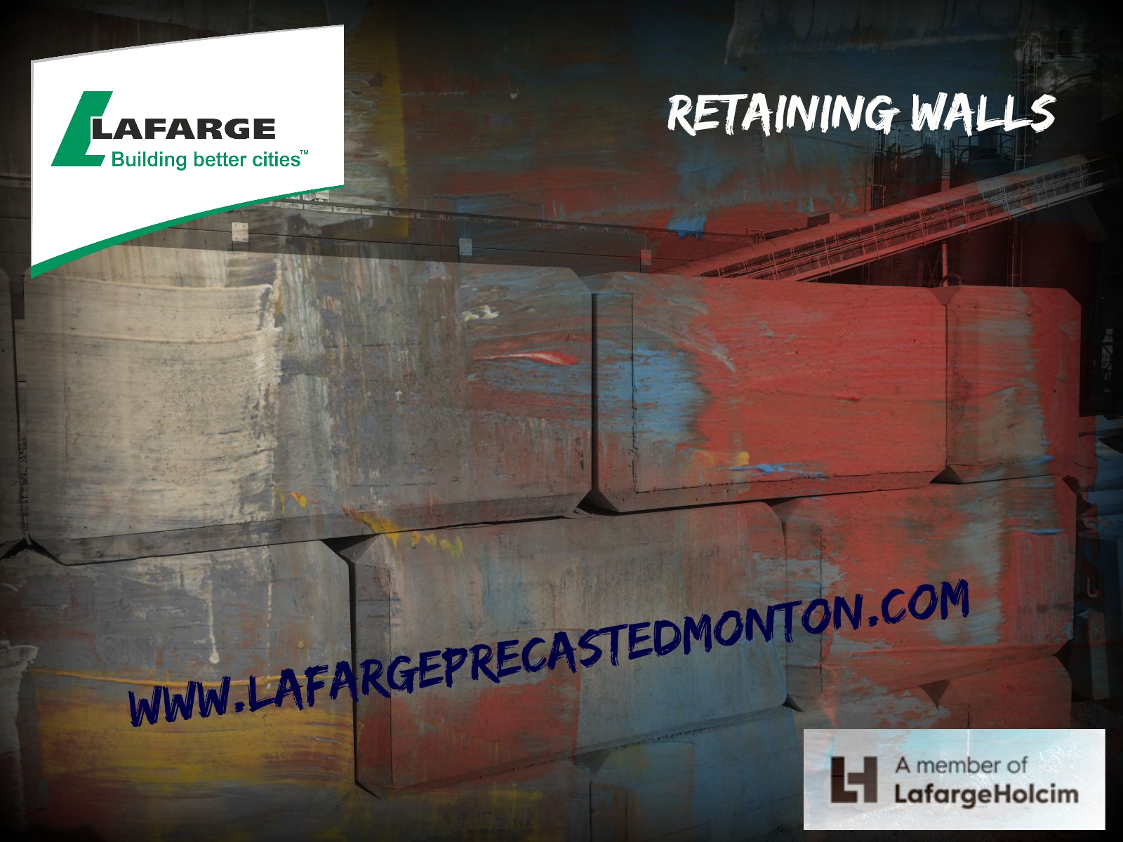 precast-concrete-retaining-wall-blocks-edmonton by lafarge precast edmonton