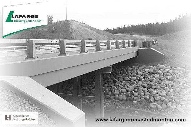 Precast Concrete Infrastructure Alberta by Lafarge Precast Edmonton