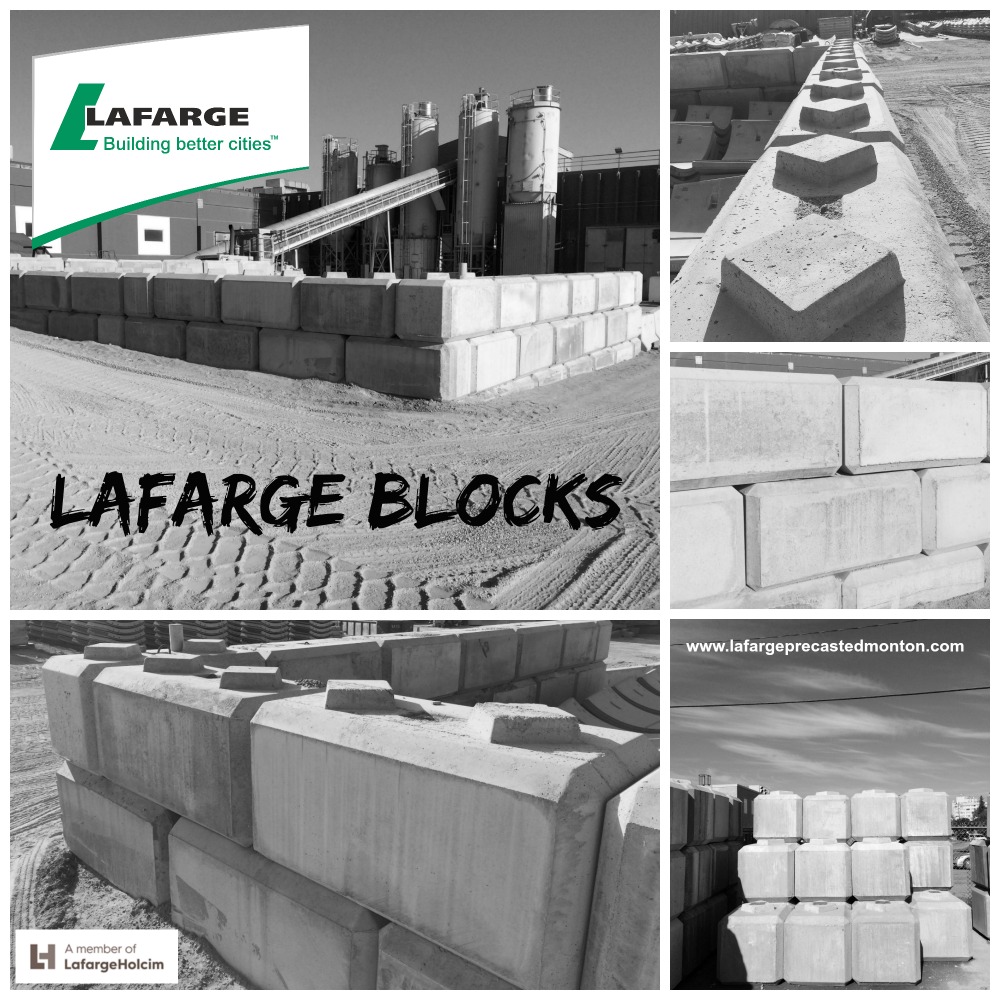 Concrete Blocks Edmonton Lafarge Blocks by Lafarge Precast Edmonton Alberta