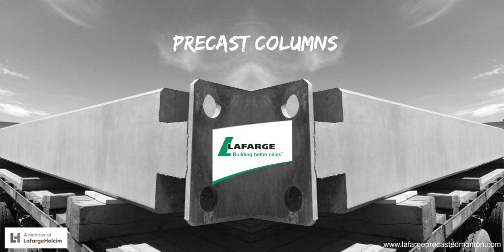 Precast Columns Edmonton Alberta by Lafarge Precast Edmonton