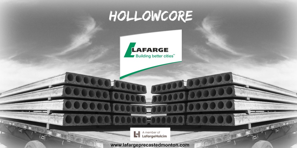 Precast Concrete Hollow Core Floor Spans Edmonton – Lafarge Precast  Edmonton Alberta