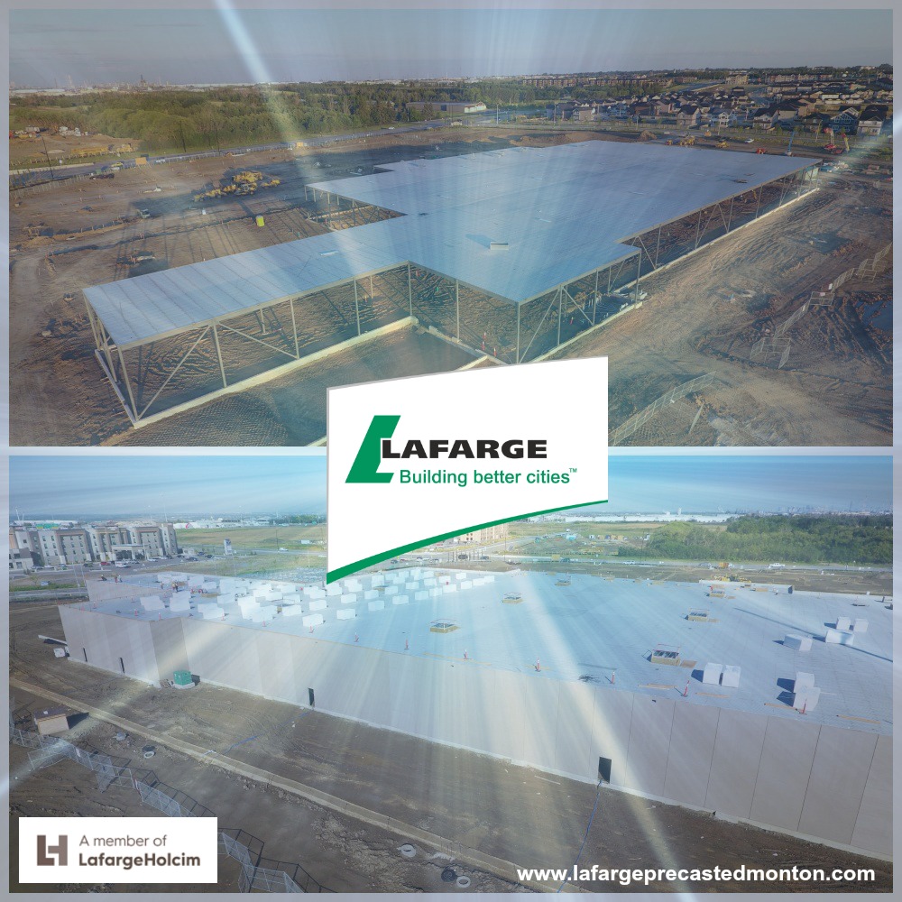 Prestressed Concrete Panels by Lafarge Precast Edmonton