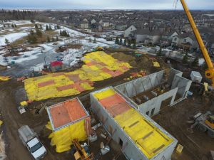 Jubilee-Park-Spruce-Grove-cement-panel-install-by-Lafarge-Precast-Edmonton