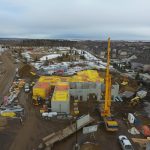 Jubilee-Park-Spruce-Grove-concrete-wall-installation-by-Lafarge-Precast-Edmonton