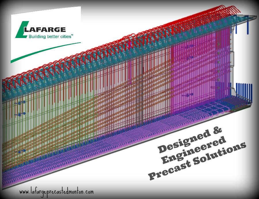 Precast concrete engineering Alberta by Lafarge Precast Edmonton