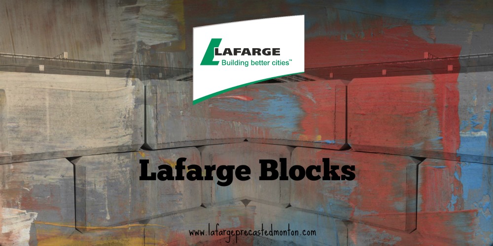 interlocking concrete blocks Edmonton by Lafarge Precast Edmonton