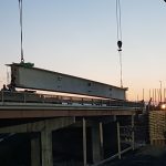 Taylor Drive Red Deer precast concrete Girders by Lafarge Precast Edmonton