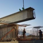 Taylor Drive Red Deer precast concrete NU Girders by Lafarge Edmonton AB