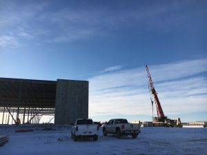 Ford Distribution Center Nisku Leduc Wall panels by Lafarge Precast Edmonton Alberta