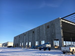 Ford Distribution Center Nisku Leduc Wall panels by Lafarge Precast Edmonton AB