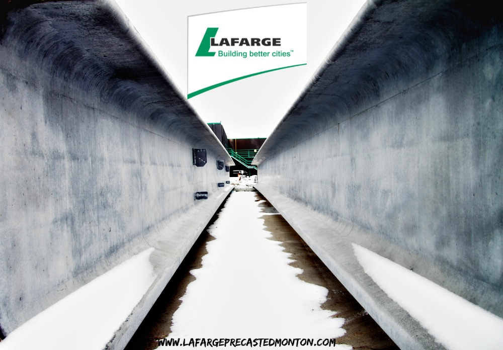 Precast Concrete Bridge Spans by Lafarge Precast Edmonton Alberta Western Canada