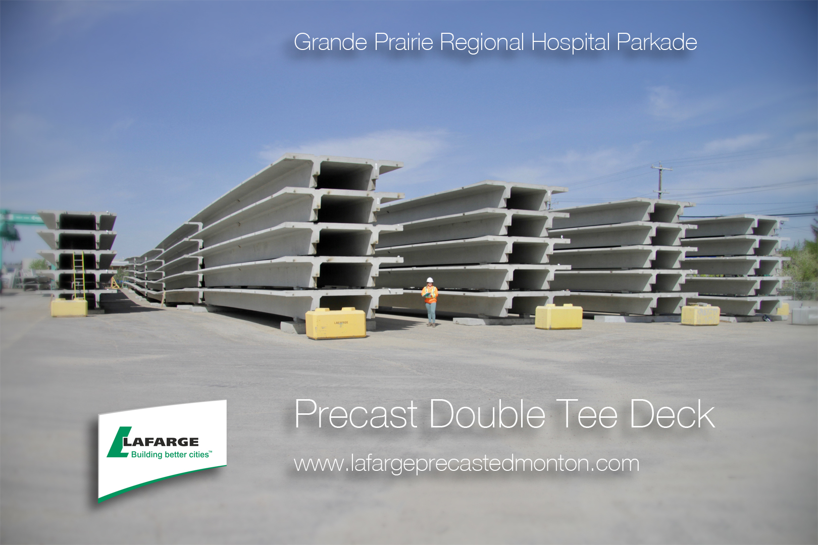 Lafarge Precast Concrete Parkade Alberta Double Tee
