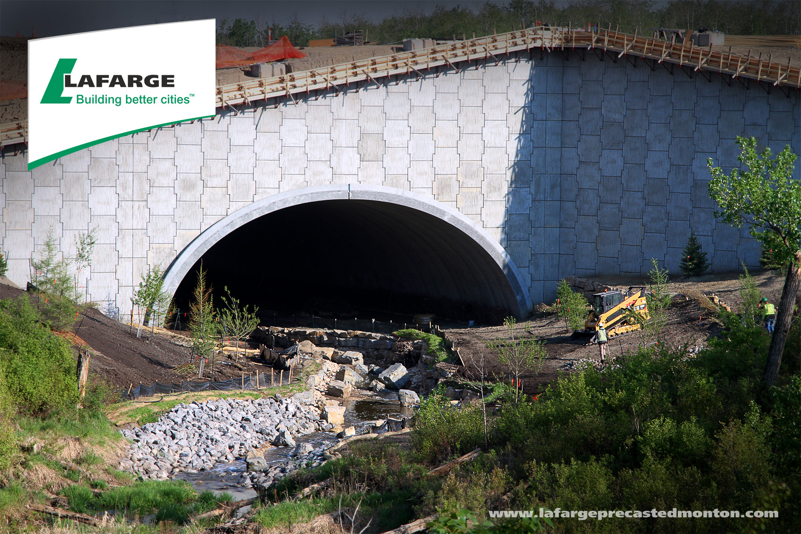 Aurum Road Arches Precast Concrete Cement Tunnel Civil Engineering Design