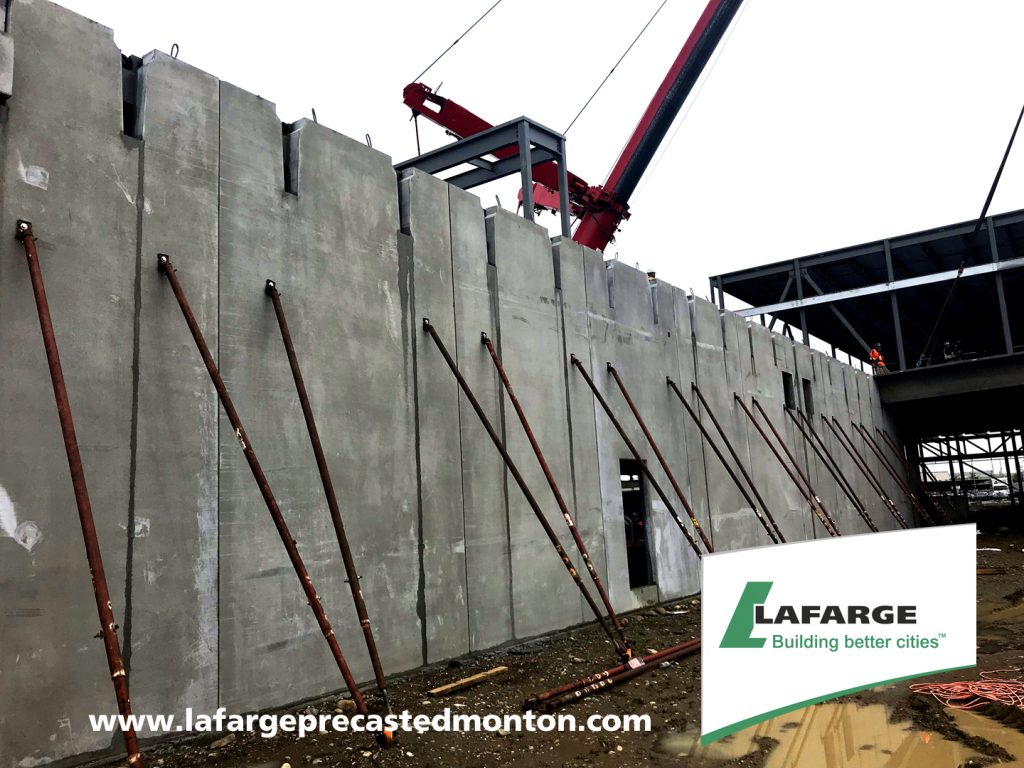 Lafarge Precast Edmonton Double Tees Parkades Decks Concrete Construction Infrastructure Edmonton