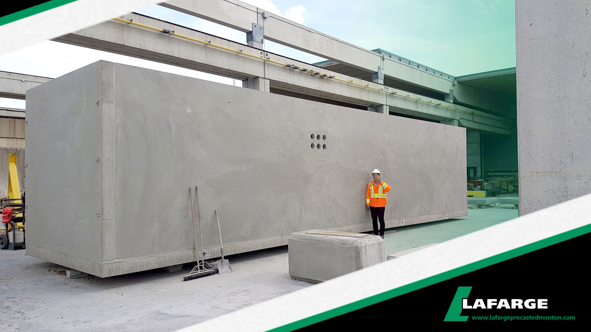 Lafarge Precast Edmonton vaults 1031 custom pullbox utility civil epcor vault