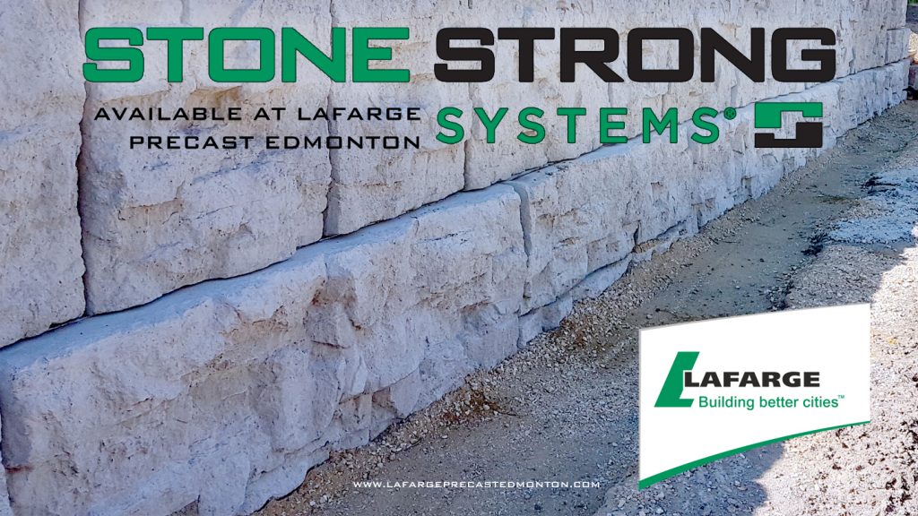Stone Strong Retaining Wall Precast Concrete Block System Landscaping