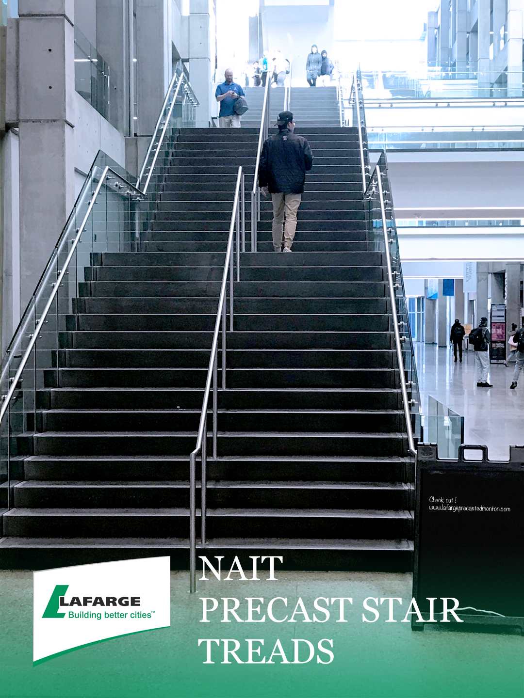 Lafarge Precast Edmonton Nait Stair Treads Concrete Architectural
