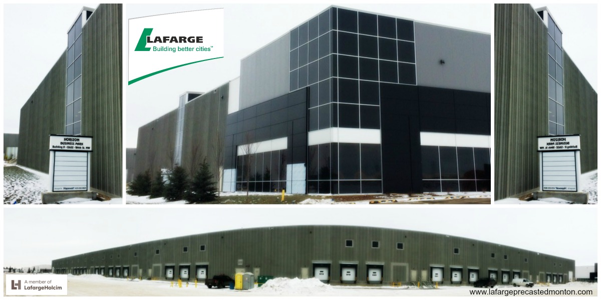 Precast wall panel suppliers Edmonton by Lafarge Precast Edmonton