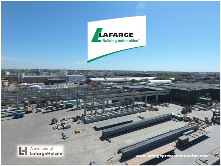 Precast Concrete Canada by Lafarge Precast Edmonton Facility