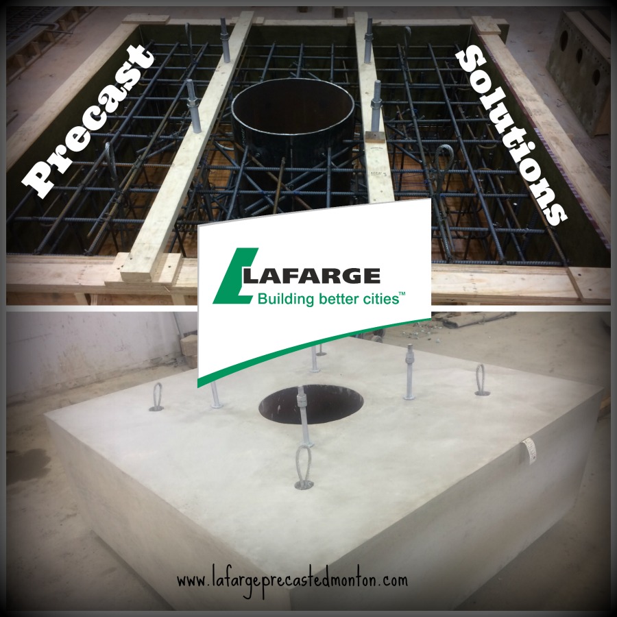 Precast Concrete Foundation Slab by Lafarge Precast Edmonton