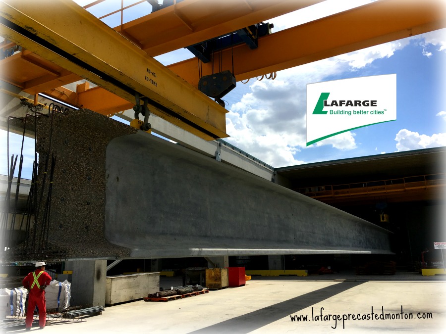 Precast Concrete Girders Western Canada by Lafarge Precast Edmonton