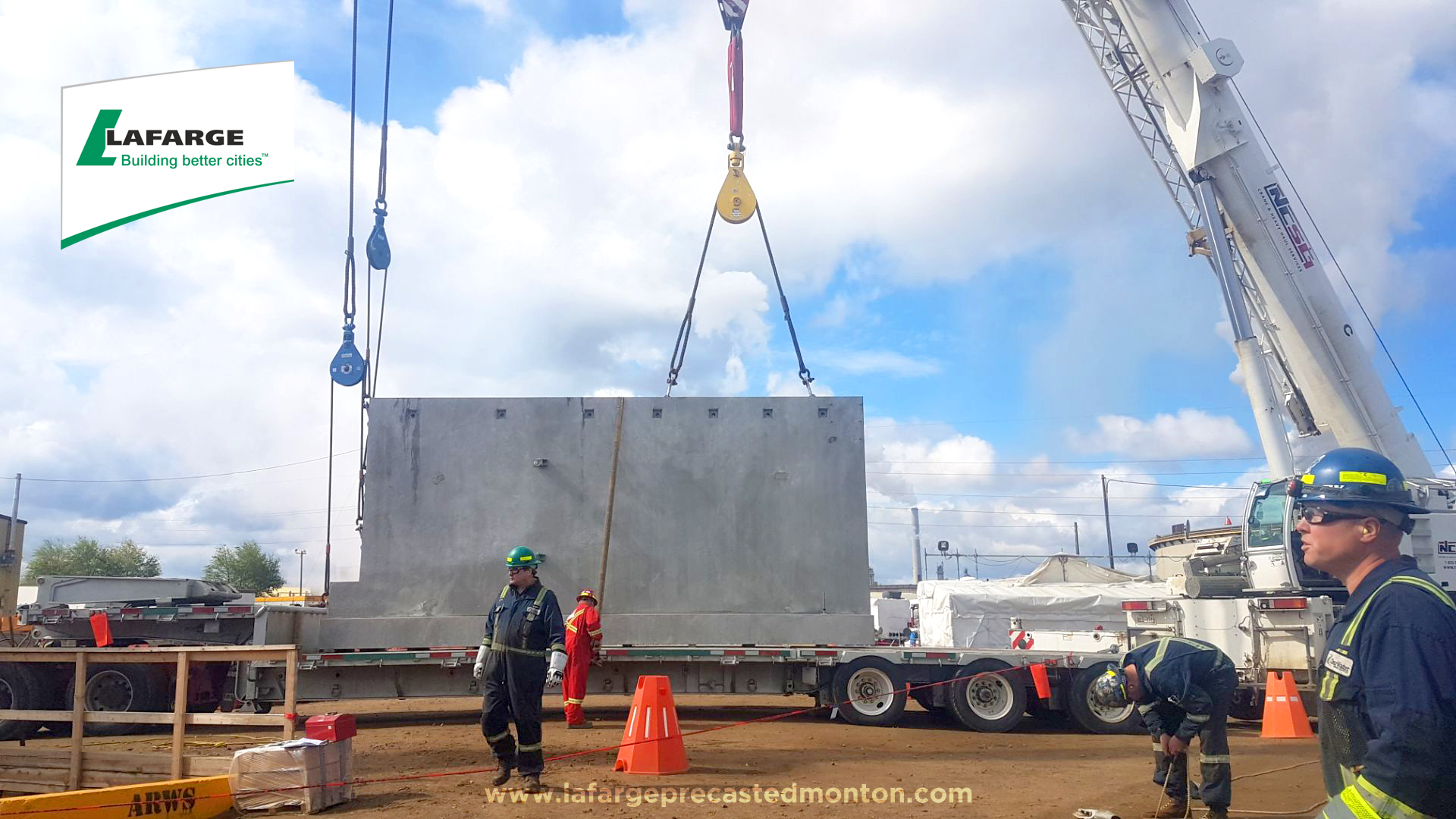 Industrial tank wall panels for Ft. MacMurray precast concrete cement pre-fab modular industry oil gas