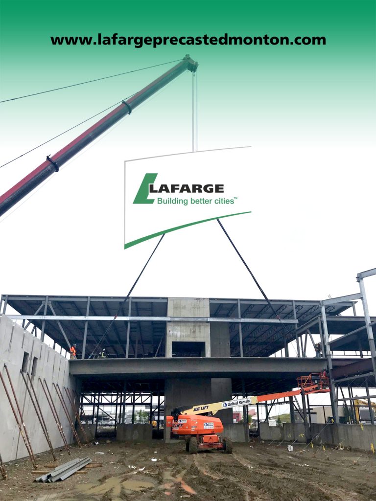 Lafarge Precast Edmonton Double Tees Parkades Decks Concrete Construction Infrastructure Edmonton